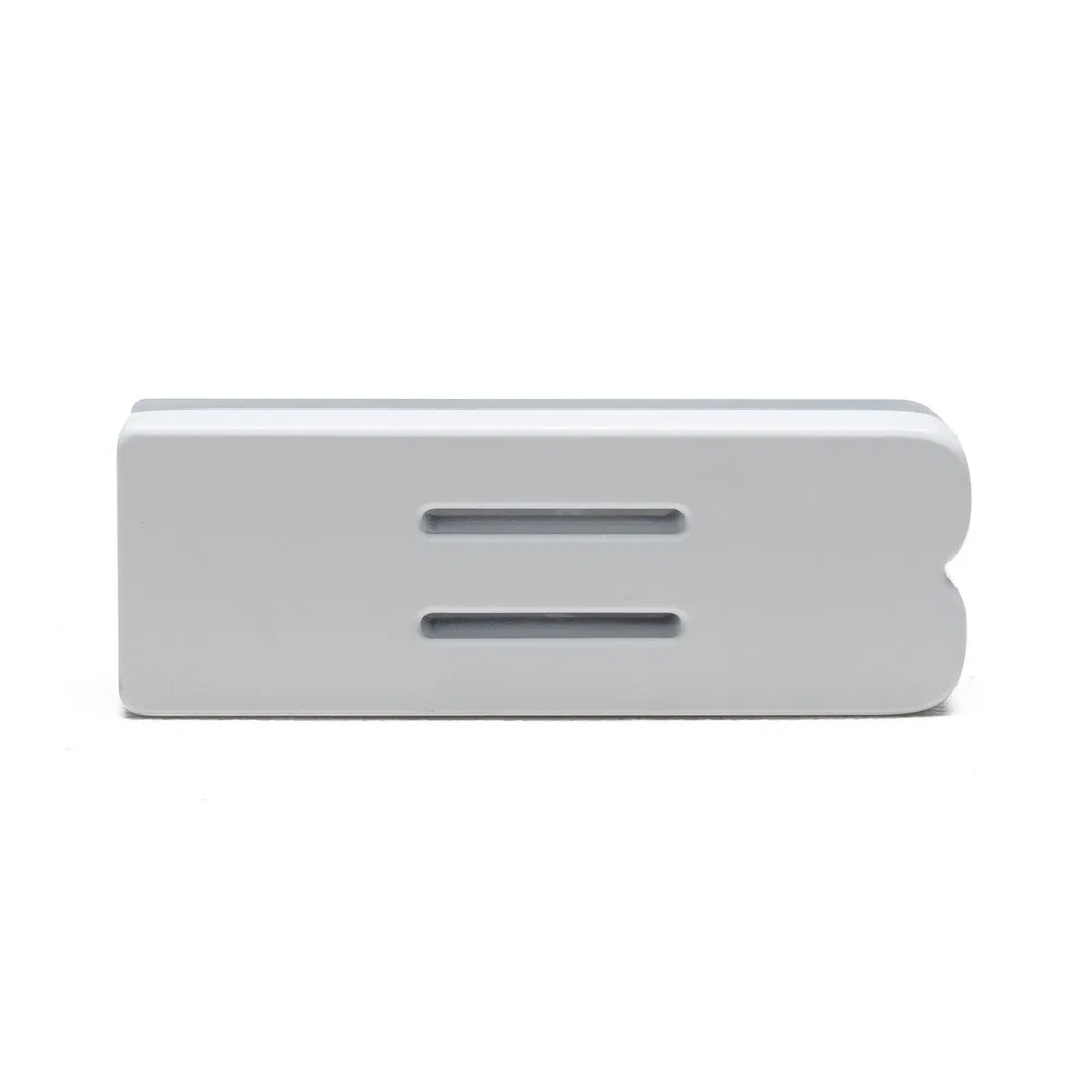 3140-B-001 – ORACLE LIGHT Emblem, Illuminated LED Letter Badge Letter B Matte White Acrylic 3-3/4 Inch x 1.4 Inch